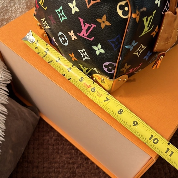 ⭐️Authentic Louis Vuitton speedy Takashi Murakami multi color Bag size 30 - Picture 14 of 17